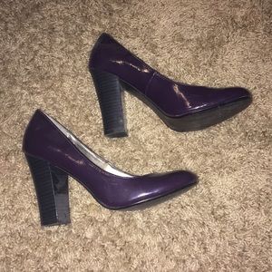 Purple old navy heels